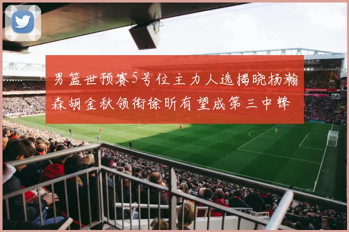 男篮世预赛5号位主力人选揭晓杨瀚森胡金秋领衔徐昕有望成第三中锋